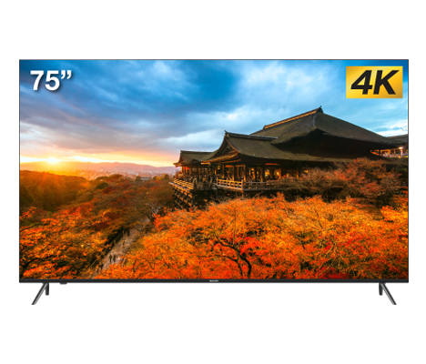 Android TV  ขนาด 75นิ้ว