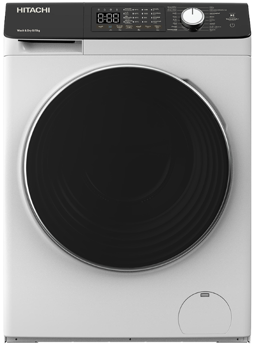 เครื่องซักผ้า/อบผ้า ฝาหน้า   ขนาด 8/5kg